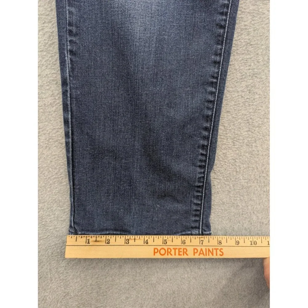 Cremieux Jeans Mens 40x30 Blue Slim Fit Stretch Denim Classic Straight Leg Pants